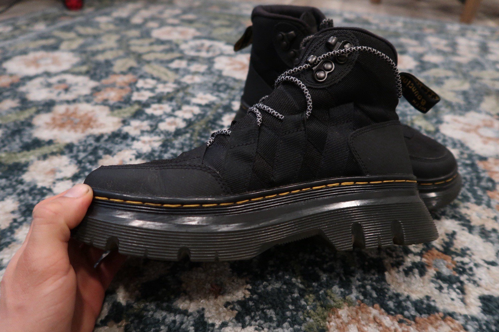 Dr. Martens Boury Combat Style Boots Size  Mens 7/Womens 8 image 4