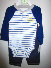 New Carter s baby boy outfit 2 pcs. set, size 12 months.