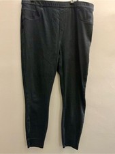 SPANX Black Ponte Pull-On Pants 2X Stretch Sh...