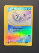 Pokémon Reverse Holo Totodile e-Reader 135/165 - Expedition Base Set - LP on eBay