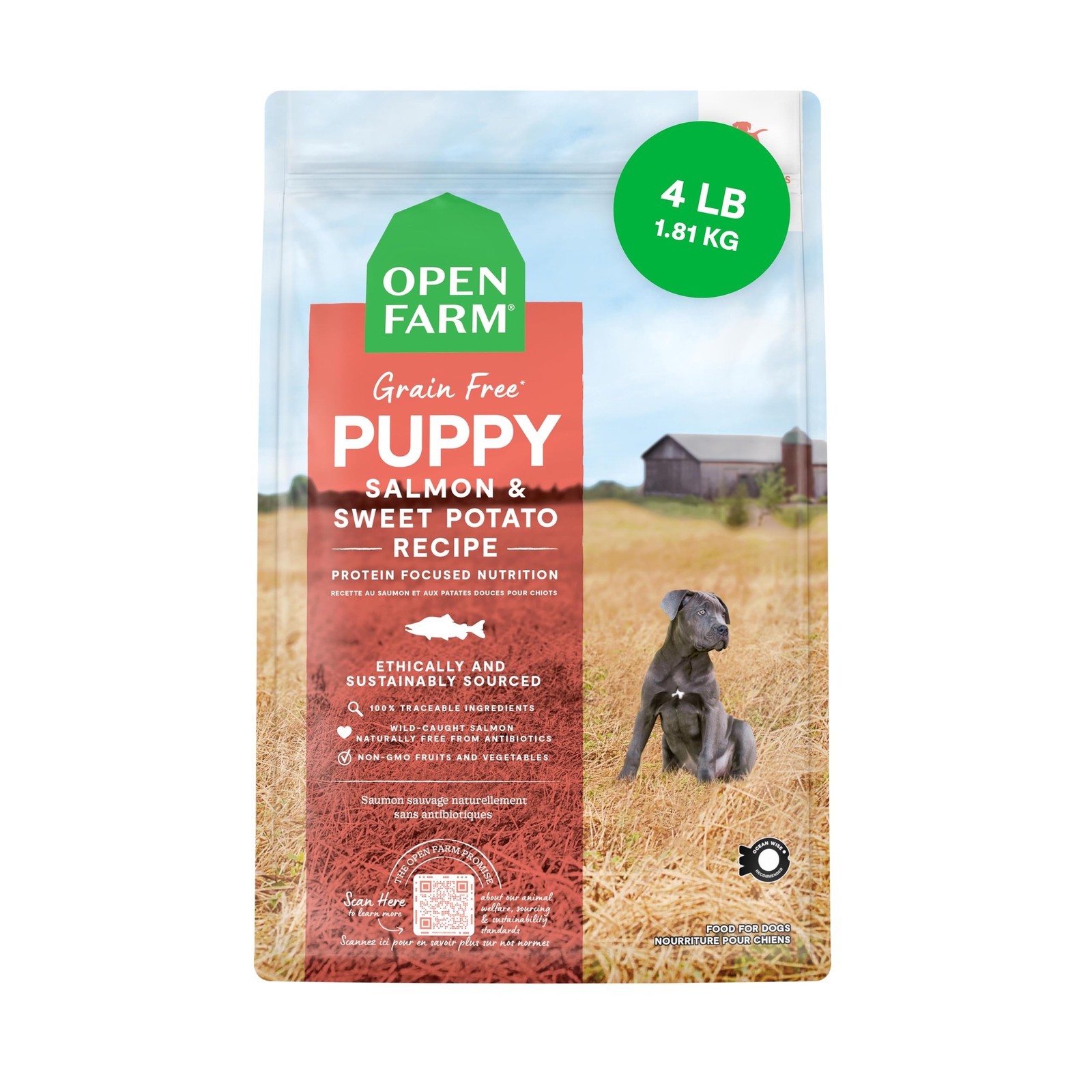 For Puppies, Protein-packed Kibble, Sustainably & Ethica