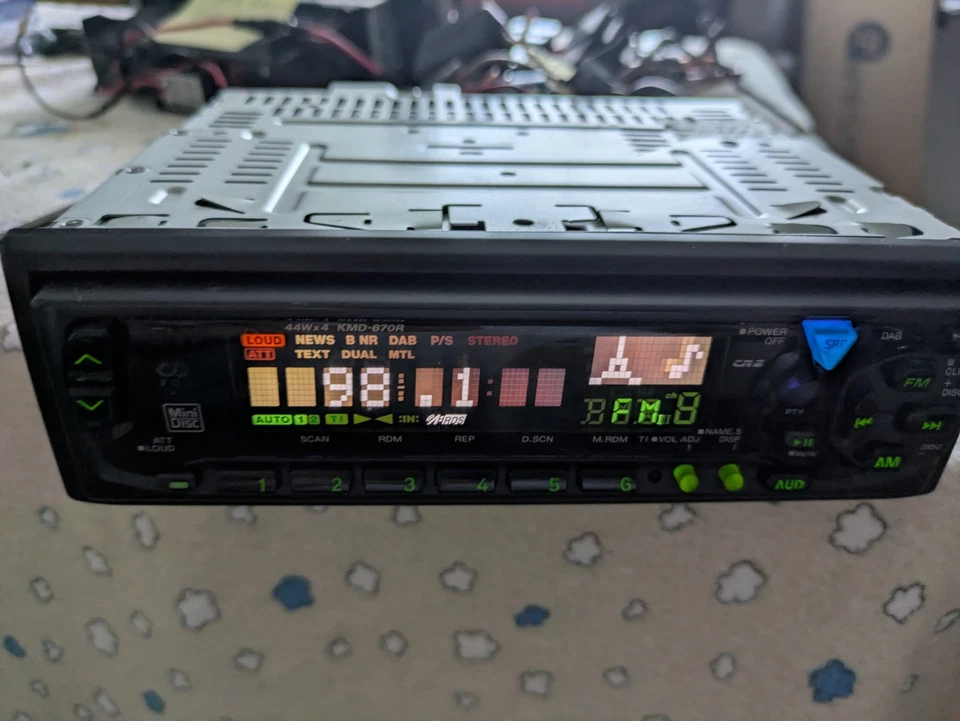 Kenwood KMD-870R MD Radio getestet neuwertig - Bild 1 von 4