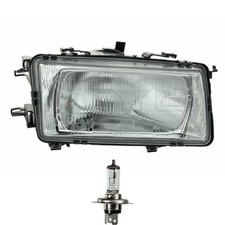 Scheinwerfer links H4 für Audi 80 89 89Q 8A B3 inkl. Osram Lampen
