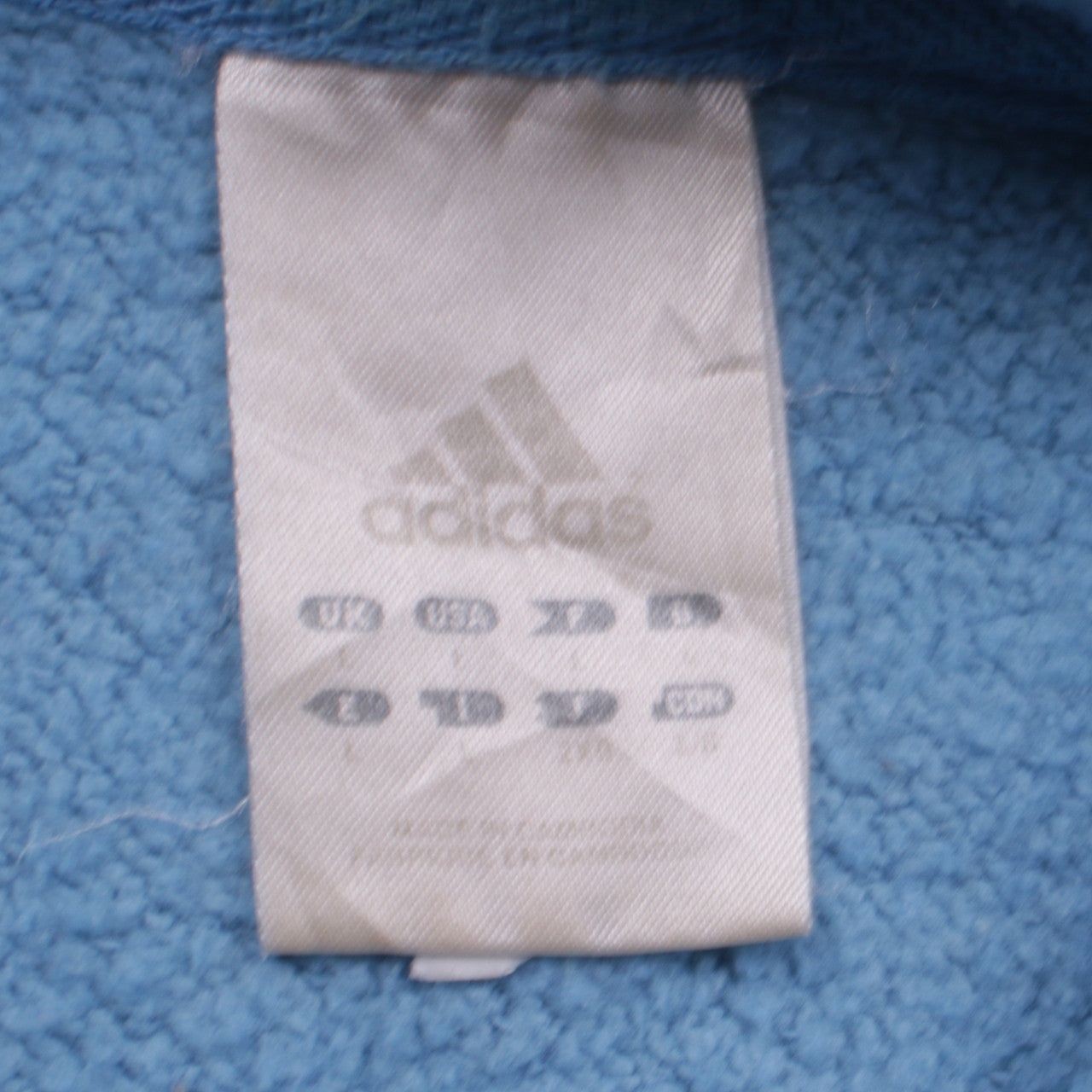 Adidas Blue Hoodie Mens L image 4