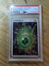 Grass Energy (Holo) Team Magma vs Team Aqua 2003 Japanese Pokemon TCG HP/DMG