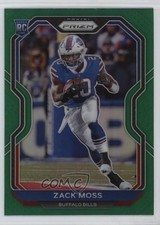 2020 Panini Prizm Rookie Green Prizm Zack Moss #311 11oh