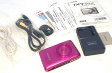 Canon IXY 400F Pink 4x Optical Zoom PowerShot SD1400 IS IXUS 130 w/Battery
