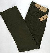NEW POLO RALPH LAUREN 32x30 Men's Pant VARICK SLIM STRAIGHT Green Stretch