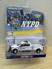 GreenLight NYPD 2019 Ford F-350 Dually Drivers Hobby Exclusive 1:64 Truck