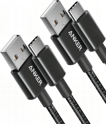 Anker USB C Kabel, [2 Stück 0,9m] 3.1A USB auf USB C Kabel, Schnellladekabel USB