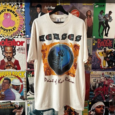 Vintage 1998 Kansas Point of no return tour tee 
