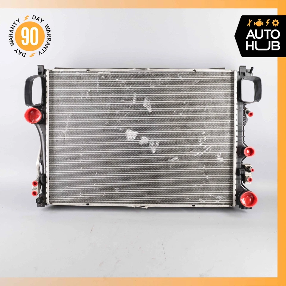 10-14 Mercedes W221 S550 CL600 Motor Refrigeración por Agua Radiador A/C Condensador Fabricante de Equipo Original Foto 2 de 4