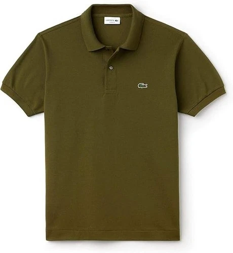 LACOSTE Mens Green Short Sleeve Classic Fit Polo Shirt Size XL BNWT C2321