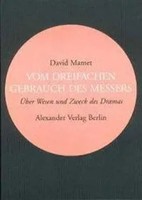 Vom Dreifachen Gebrauch Des Messers | David Mamet | Taschenbuch | 128 S. | 2005