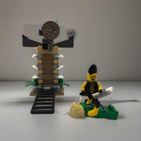 Retired LEGO Boulder Blaster #70747 Ninjago Eyezor Lloyd Minifigure and Trap