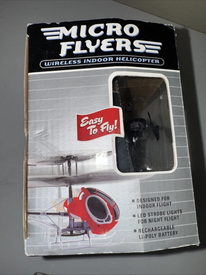 Helicóptero interior inalámbrico Micro Flyers en caja sku #578179 Foto 4 de 4