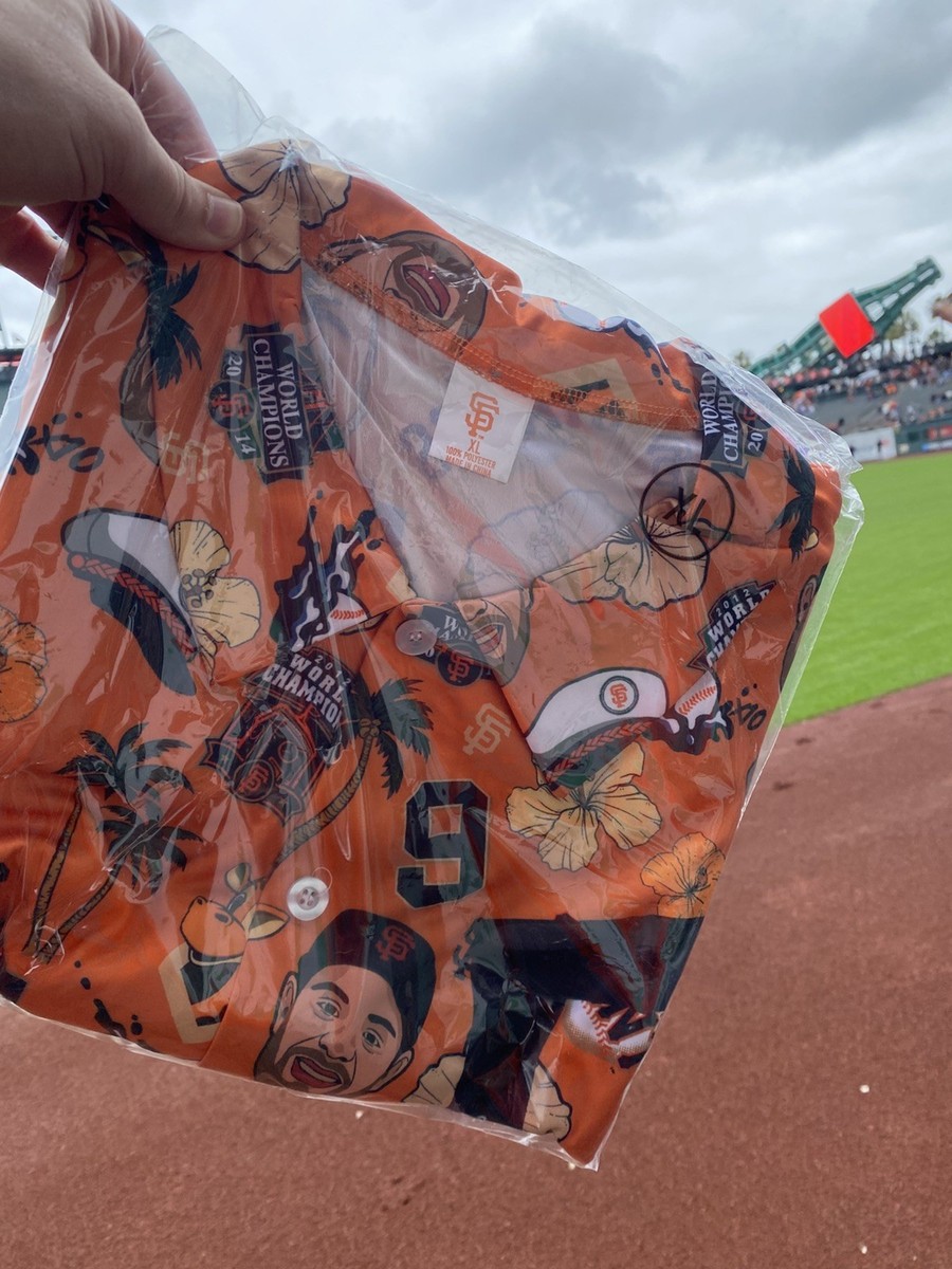 San Francisco SF Giants 2026 Brandon Belt Aloha SGA Shirt 04.25.26