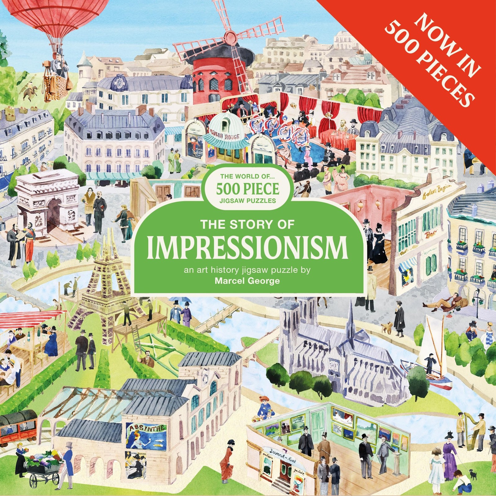 The Story of Impressionism 500 pieces by Marcel George - 9781399634632 - Image 6