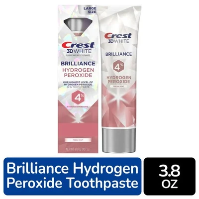 Dentifrice Crest 3D White Brilliance Advanced, 3.8 OZ (107 g) - Photo 1/4