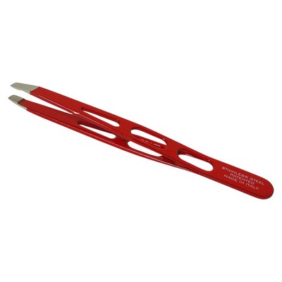 Esthetic Plus #2855 Super Inox Stainless Steel Slanted Tweezer 3.75'' Colors Vary