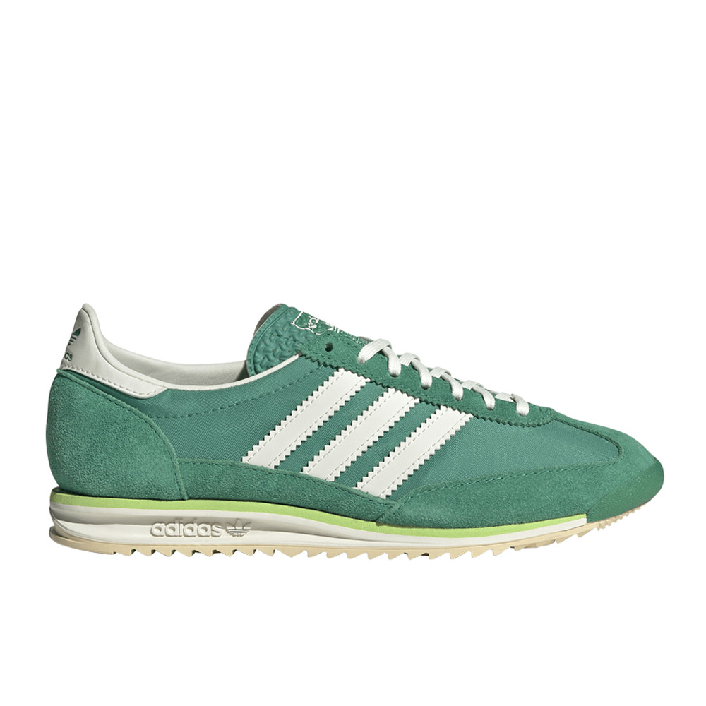 adidas Sl 72 Og Lace Up  Womens Green Sneakers Casual Shoes JQ7397