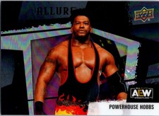 2022 Upper Deck Allure AEW Black Rainbow POWERHOUSE HOBBS
