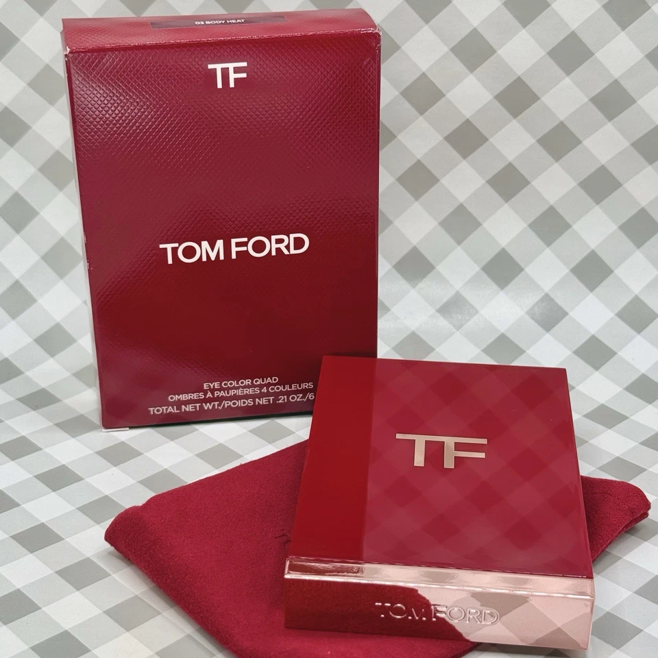 TOM FORD • 03 Body Heat • Eye Color Quad Lost Cherry Ltd Ed ••NEW IN BOX••🎁 - Image 4 of 4