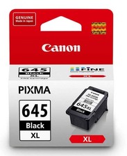 Canon PG-645 Black Genuine Ink Cartridge ? New Sealed In Box