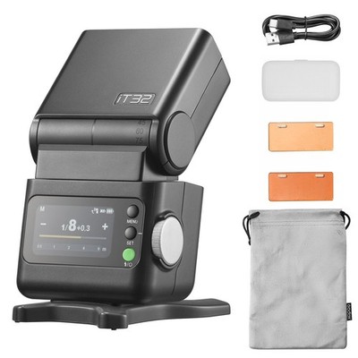 Godox iT32 TTL Camera Flash IT32 iFlash Camera Flash, Built-in 2.4GHz Receiver, 