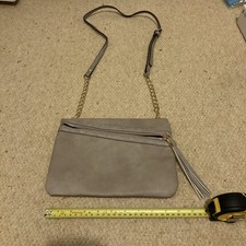 Accessorize Taupe Crossbody Bag - Removable Strap  - Brand New no tags