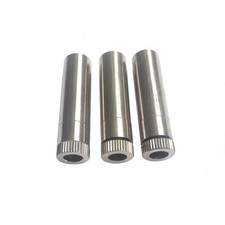 3pcs Silver Metal Laser Diode Housing 12x40mm for 5.6mm To-18 Laser Diode wit...