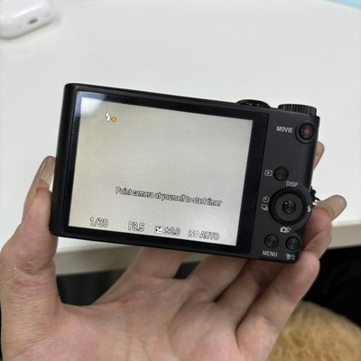 SONY Cyber-shot DSC-WX350 black 18.2 MP 20x Digital Zoom Digital