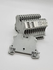 12PC Allen-Bradley 1492-J3 Gray Terminal Block 25A 600V 2.5mm