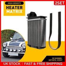 2PCS Heater Matrix For Classic Mini Cooper Mpi Spi Sportspack 500 1992 To 2000