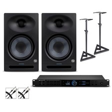 PreSonus Quantum HD8 Audio Interface wEris MonitorsCablesStands STUDIO8