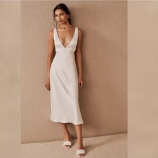 Sachin + Babi Chic Cream Backless Dress | SOLD OUT AT ANTHROPOLGIE $250