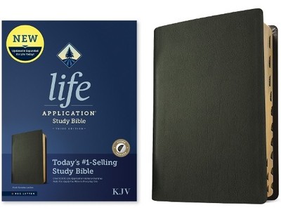 KJV Life Application Study Bibel, dritte Ausgabe, schwarz - 9781496477378