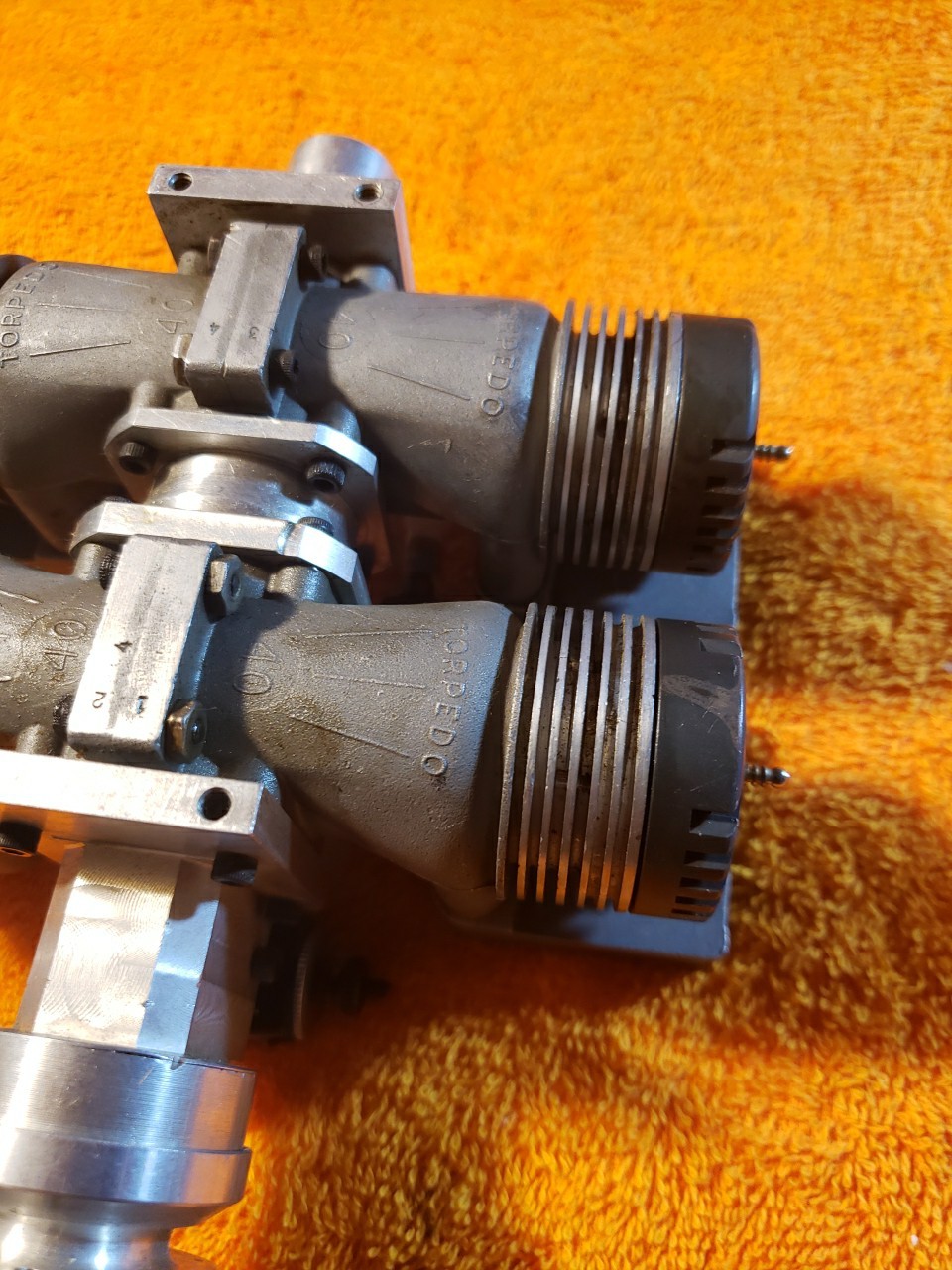 K&B Engine - torpedo Radial 4 Cylinder Flat 4 X 40 Motor - Rare Custom - KIK25