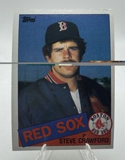 1985 Topps #661 Steve Crawford Boston Red Sox ⚾️