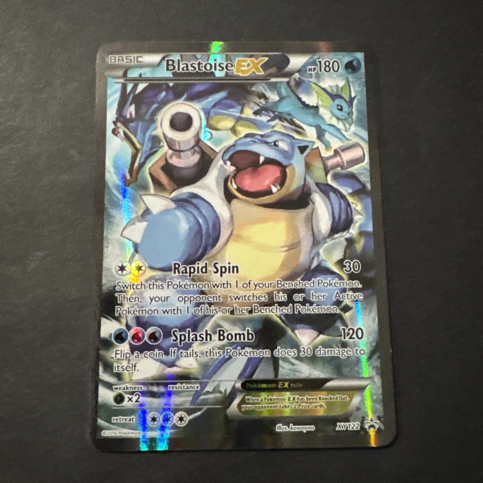 Blastoise EX Holo Promo XY Promos XY122