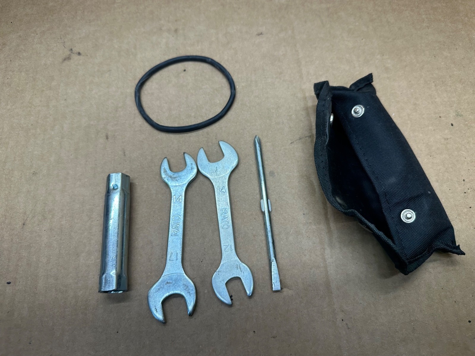 2017 - 2025 Kawasaki Z125 Pro BR125 Tool Kit OEM Factory Tools Pouch Z 125 Pro