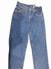 Vintage Levi s 550 Denim Blue Jeans Boys Size 7 Regular Red Tab Excellent Cond.