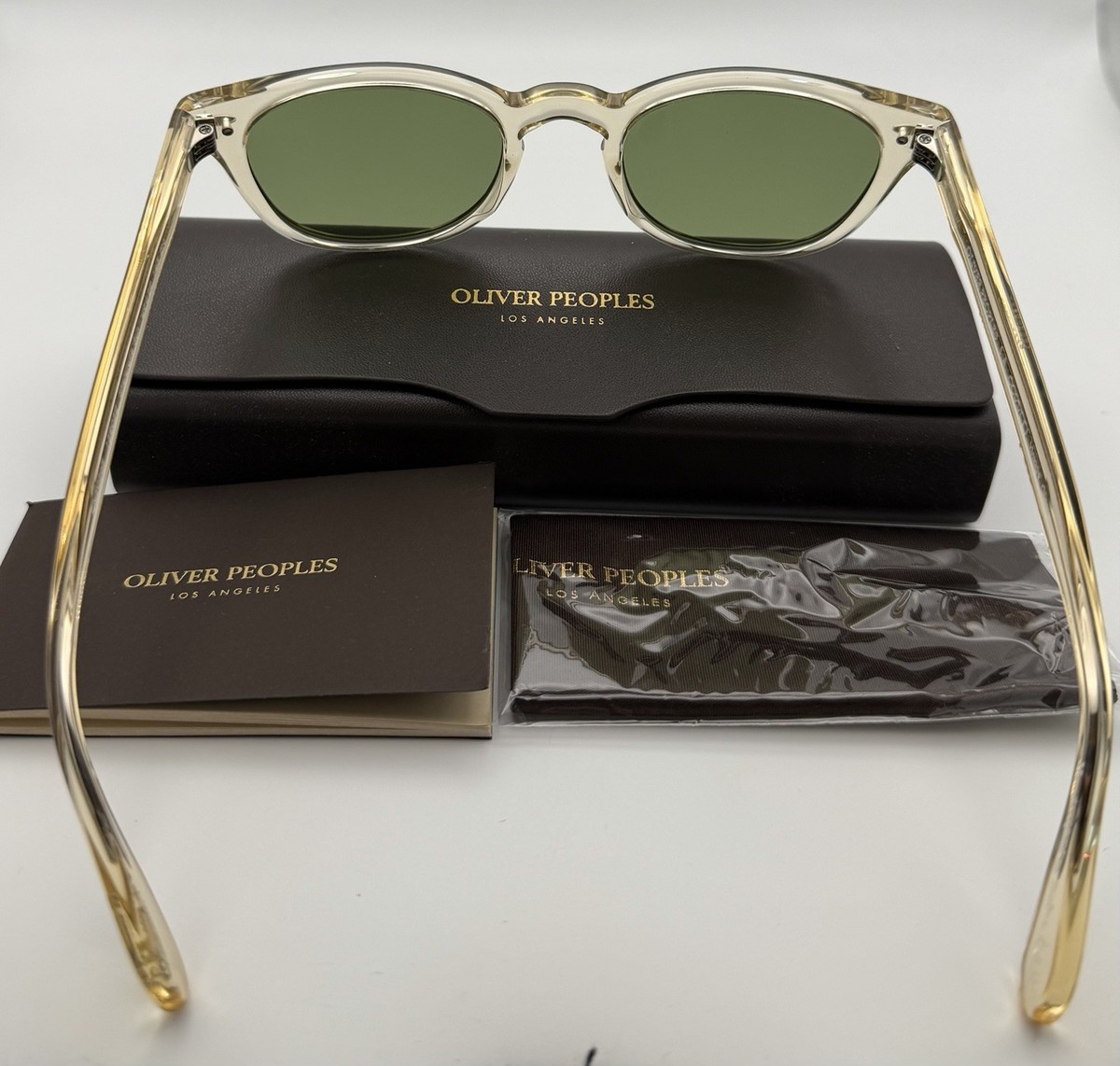 Oliver Peoples Sheldrake Sun - OV5036S 158052 -Buff Frame / Green