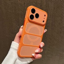 Case For iPhone 17 16 Pro Max 15 14 13 Heat Dissipation Magnetic Bumper Cover