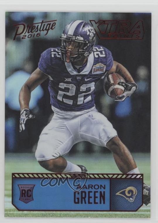 2016 Panini Prestige Rookies Xtra Points Red Aaron Green #228 Rookie RC 0c4