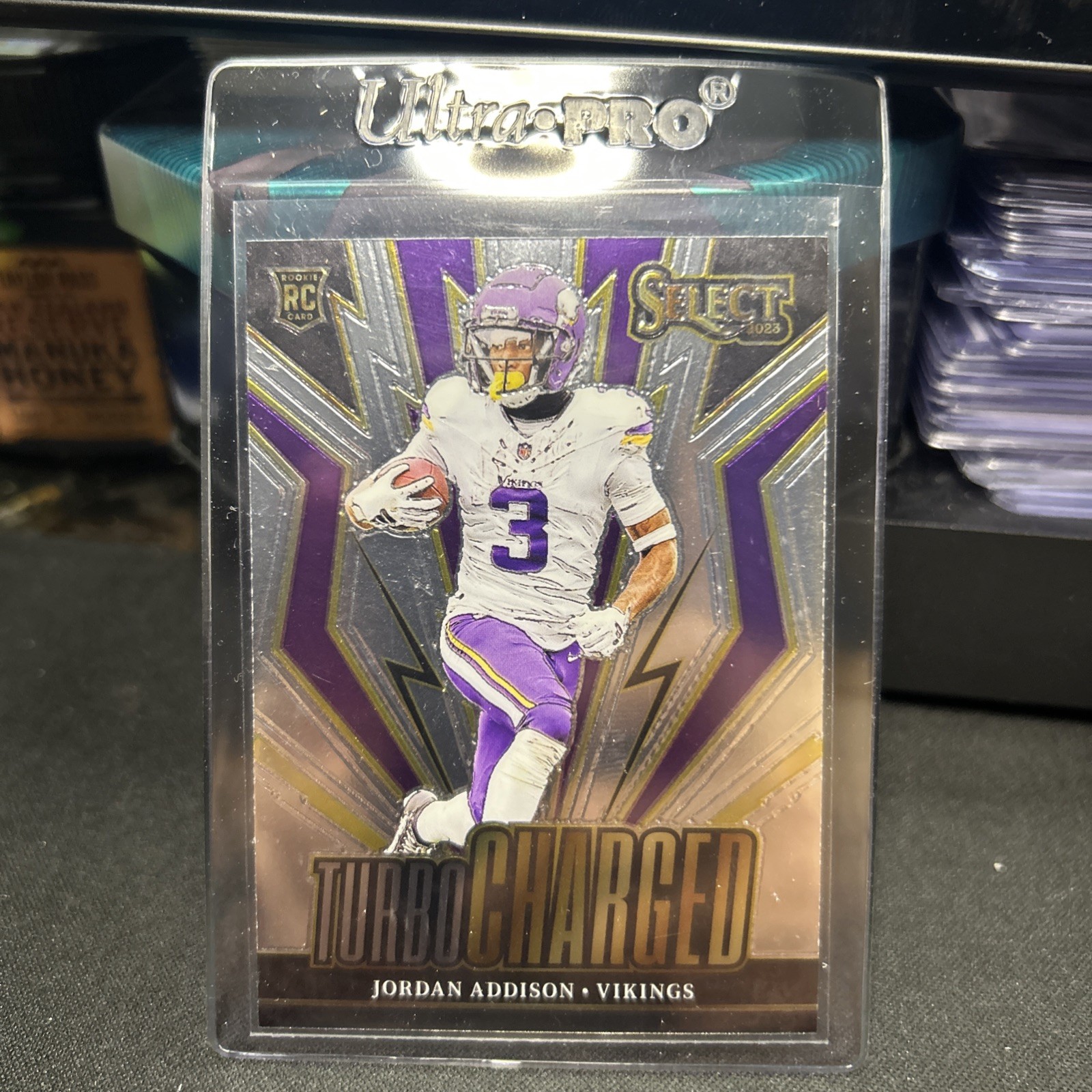 2023 Panini Select - Turbocharged Jordan Addison #TUR-JAD (RC)