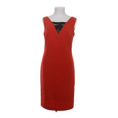 Nuance, Kleid, Größe: 38, 0481, Rot, Elasthan/Polyester/Viskose, Einfarbig #9p8