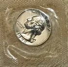 1958 Washington Silver Proof Quarter Sealed in Mint Cello