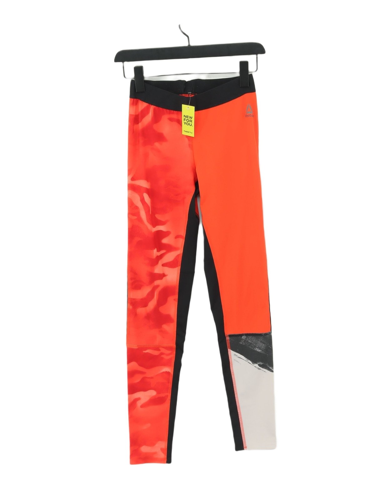 ALTRA Reebok Pantaloni Sportivi Donna S Rosso Grafica 100% Altri Leggings