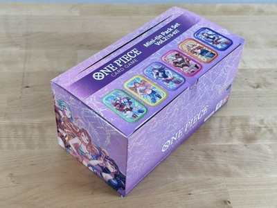 One Piece Card Game Mini Tin Pack Vol 2 TS-02 Asia Limited Set Of